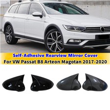 Tampa do espelho retrovisor lateral guarnição da tampa da asa para Volkswagen VW Passat B8 2017-2019 comprar usado  Enviando para Brazil