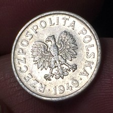 Moneta polonia croszy usato  San Pietro di Morubio