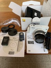 Nikon camera white for sale  PETERBOROUGH