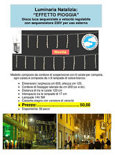 Luminarie natalizie effetto usato  Crispiano