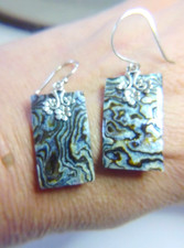 Sterling silver abalone for sale  EYE