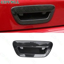 Para Jeep Compass 2017-2021 ABS fibra de carbono porta traseira tampa traseira tigela moldura acabamento comprar usado  Enviando para Brazil