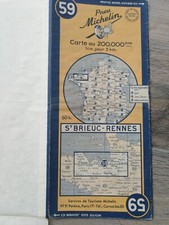 Carte plan michelin d'occasion  Nantes-