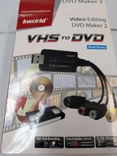 Usado, KWorld DVD Maker 2 VHS para DVD conversor de dispositivo de captura de vídeo pronto para Win8  comprar usado Usado, KWorld DVD Maker 2 VHS para DVD conversor de dispositivo de captura de vídeo pronto para Win8  comprar usado  Enviando para Brazil