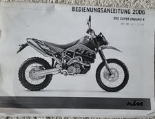 Ktm bedienungsanleitung 950 gebraucht kaufen  Halberstadt