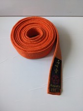 Hayashi orange belt for sale  LEIGHTON BUZZARD
