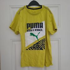 Puma boys yellow for sale  STEVENAGE