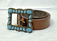 Turquoise beaded buckle for sale  Miami Beach