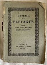 Notizie sull elefante usato  Foligno