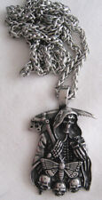Pendentif skull faucheuse d'occasion  Fessenheim