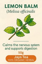 Chá de erva-cidreira 50g (chá de ervas natural Melissa Officinalis) comprar usado  Enviando para Brazil