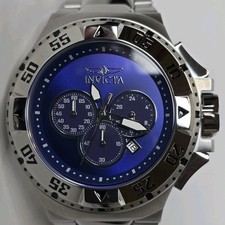 Invicta Excursion relógio cronógrafo masculino azul 50mm quartzo 43645, usado comprar usado  Enviando para Brazil