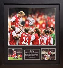Framed dennis bergkamp for sale  MANCHESTER