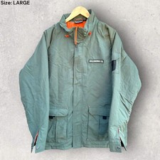 Jaqueta Billabong Vintage Verde Oliva Grossa Tamanho Grande comprar usado  Enviando para Brazil