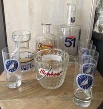Lot verre pastis d'occasion  Martigues