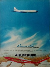 Publicite air caravelle d'occasion  Montluçon