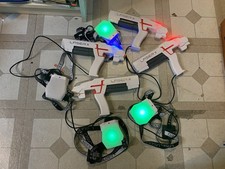 Pistolas Laser X Fusion Laser Tag Blaster com alvos no peito - Conjunto de 4 funcionando comprar usado Pistolas Laser X Fusion Laser Tag Blaster com alvos no peito - Conjunto de 4 funcionando comprar usado  Enviando para Brazil