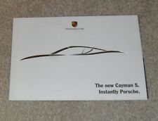 Folheto promocional Porsche Cayman S e CD Rom 2005-2006  comprar usado  Enviando para Brazil