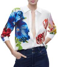 Blusa Feminina Alice + Olivia Seda Floral Manga Longa comprar usado  Enviando para Brazil