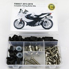 Parafusos completos de carenagem de motocicleta de aço para 13-20 BMW F800GT prata comprar usado  Enviando para Brazil