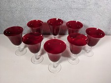 Set red glass for sale  Maple Valley