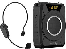 Amplificador de voz Winbridge 20W sem fio Bluetooth com microfone sem fio fone de ouvido comprar usado  Enviando para Brazil