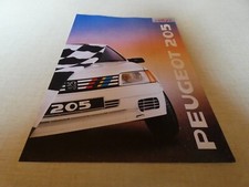 Catalogue publicitaire peugeot d'occasion  Pont-d'Ain