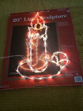 Christmas candle lightup for sale  Mchenry