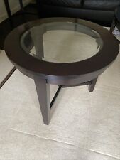 Round glass top for sale  UPMINSTER