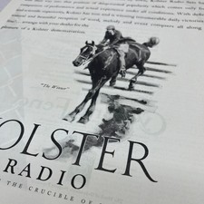 Kolster radio horse for sale  Hinckley