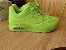 Fluorescent green skechers for sale  LINCOLN