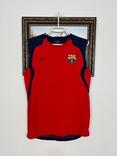 Camiseta masculina vintage Nike FC Barcelona vermelha trem futebol colete tamanho P comprar usado  Enviando para Brazil