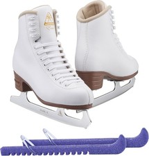 Patins de gelo femininos/meninos Jackson Ultima Excel, tamanho adulto 6 (M) - Branco comprar usado  Enviando para Brazil