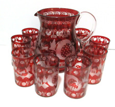 water red ruby pitcher glass for sale water red ruby pitcher glass for sale Wheaton