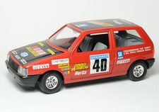Burago Fiat Uno Rally 4 Rombi Corse - Vermelho - 1:24 fundido em bom estado comprar usado  Enviando para Brazil