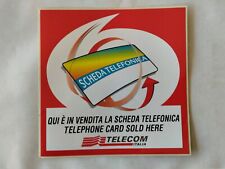 Adesivo telecom italia usato  Italia