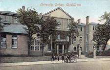Postcard cardiff university for sale  PETERBOROUGH