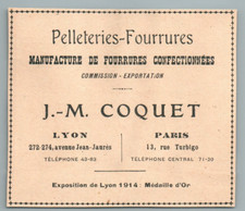 1916 coquet pelleteries d'occasion  Viry-Châtillon
