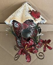 Christmas birdhouse metal for sale  Duluth