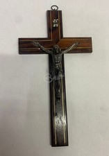Crocifisso legno parete usato  Castellazzo Bormida