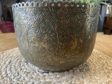 Planter vintage brass for sale  PADSTOW