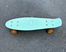 Vintage Estilo Penny Skate Mini Cruiser Board Mini Chicago Azul Amarelo comprar usado  Enviando para Brazil