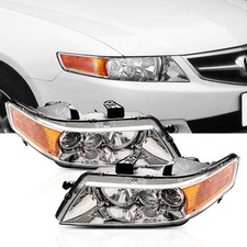 Headlights headlamps chrome for sale  Flanders
