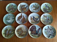 Gamebirds plates franklin for sale  NOTTINGHAM