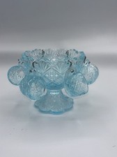 Conjunto de 6 canecas e ganchos vintage Westmoreland azul claro mini tigela perfurada (J1) comprar usado  Enviando para Brazil