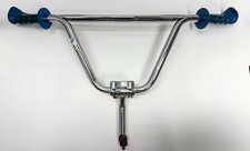 Guidões de cano plano vintage anos 1980 Wald Old School BMX e NC Haste de braçadeira dupla comprar usado  Enviando para Brazil