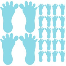 24 pegatinas de pared de pie pequeño para niños pequeños plantilla pegatinas dibujos animados para niños segunda mano  Embacar hacia Mexico