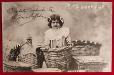 Cartolina bambina cesti usato  Pistoia