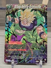 Conjunto de aniversário SS Broly Dragon Ball carimbado a ouro perfeito estado, usado comprar usado  Enviando para Brazil