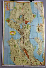 Vintage kroll map for sale  Cle Elum